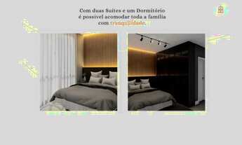 Imagem 5: Apartamento na planta com 3 dormitórios sendo 2 suítes com vista para o mar em Balneário P