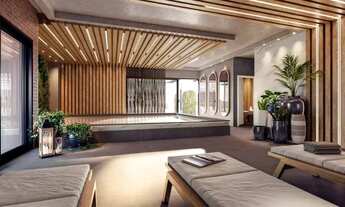 Imagem: Apartamento na planta com 2 suítes e 1