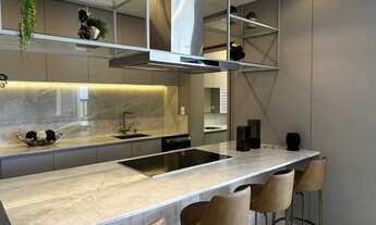 Imagem 6: Apartamento vista mar com 2 suítes e 2 vagas de garagem na Praia Brava em Itajaí/SC