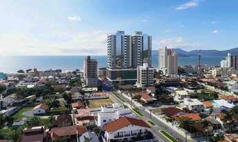 Imagem 2: Apartamento na Praia do Perequê na planta com 2 suítes e 2 vagas de garagem em Porto Belo