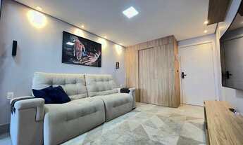 Imagem 3: Apartamento mobiliado com 3 dormitórios sendo 2 suítes e 2 vagas de garagem em Itajaí