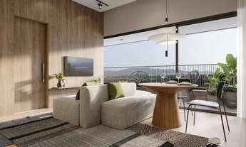 Imagem 2: Apartamento na planta com 2 dormitórios sendo 1 suíte e 1 vaga de garagem - Porto Belo/SC