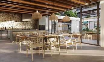 Imagem 6: Apartamento na planta com 2 dormitórios sendo 1 suíte e 1 vaga de garagem - Porto Belo/SC