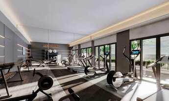 Imagem 4: Apartamento na planta com 2 dormitórios sendo 1 suíte e 1 vaga de garagem - Barreiros em S