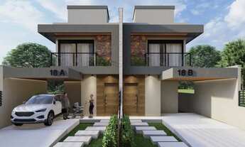 Imagem 2: Casa alto padrão em construção com 3 dormitórios sendo 1 suíte e 1 vaga - Florianópolis/SC