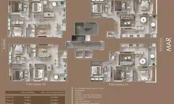 Imagem 4: Apartamento com 3 dormitórios sendo 1 suíte e 2 vagas de garagem em Itapoá/SC