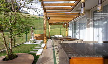 Imagem 7: Casa com 4 dormitórios à venda sendo 4 suítes, 352.8 m² por - R$ 5.500.000,00 - Rio do Mei