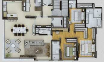 Imagem 2: Apartamento com 3 dormitórios à venda sendo 3 suítes, 172.86 m² por - R$ 6.600.000,00 - Ce