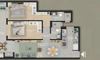 Imagem 5: Apartamento 2 Dormitórios para venda em Florianópolis - SC