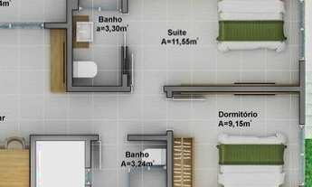 Imagem 7: Apartamento 3 Dormitórios para venda em Florianópolis - SC