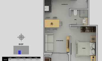 Imagem 7: Apartamento 2 Dormitórios para venda em Florianópolis - SC