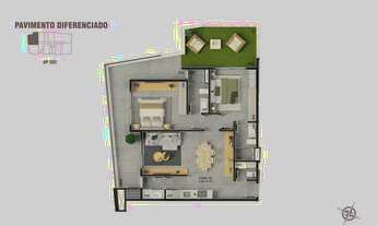 Imagem 7: Apartamento 2 Dormitórios para venda em Florianópolis - SC