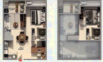 Imagem 6: Apartamento 1Dormitório para venda em Florianópolis - SC