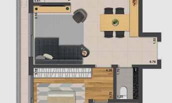 Imagem: Apartamento 2 Dormitórios para venda em