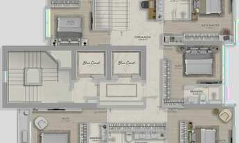 Imagem 2: Apartamento 4 Dormitórios para venda em Balneário Camboriú - SC