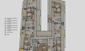 Imagem 3: Apartamento 2 Dormitórios para venda em Florianópolis - SC