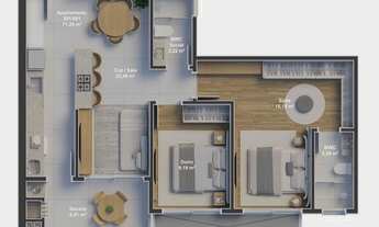 Imagem: Apartamento 2 Dormitórios para venda em