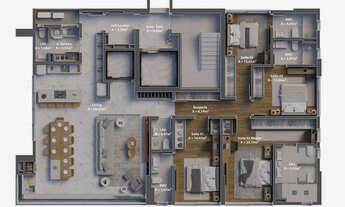 Imagem 3: Apartamento 4 Dormitórios para venda em Balneário Camboriú - SC