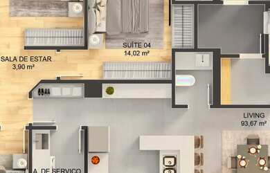 Imagem 6: Apartamento 4 Dormitórios para venda em Balneário Camboriú - SC