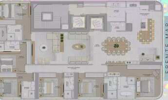 Imagem 2: Apartamento 6 Dormitórios para venda em Balneário Camboriú - SC