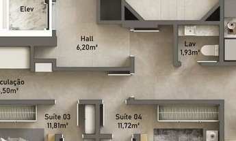 Imagem 2: Cobertura 4 Dormitórios para venda em Balneário Camboriú - SC