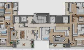 Imagem 4: Apartamento 4 Dormitórios para venda em Balneário Camboriú - SC