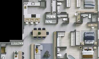 Imagem 2: Cobertura 3 Dormitórios para venda em Balneário Camboriú - SC