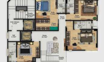 Imagem 5: Cobertura 4 Dormitórios para venda em Balneário Camboriú - SC