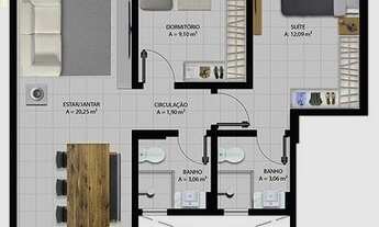 Imagem: Apartamento 3 Dormitórios para venda em