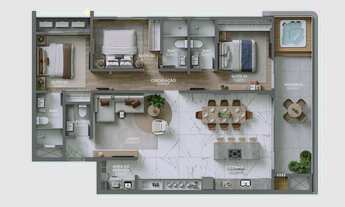 Imagem 4: Apartamento 3 Dormitórios para venda em Bombinhas - SC