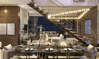 Imagem 3: Duplex à venda sendo 4 suítes, 185.5 m² por - R$ 5.259.993,08 - Centro - Bal. Camboriú/SC