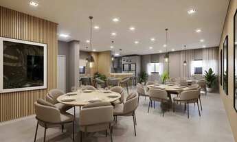 Imagem 2: Apartamento na planta com 2 dormitórios sendo 1 suíte na Praia Brava em Itajaí