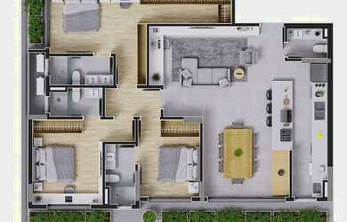 Imagem 4: Apartamento 2 Dormitórios para venda em Florianópolis - SC