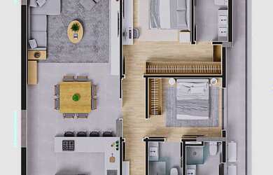 Imagem 7: Apartamento 2 Dormitórios para venda em Florianópolis - SC