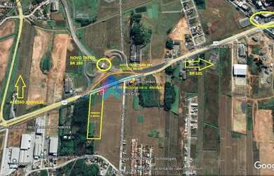 Imagem 2: Terreno de frente para Rodovia