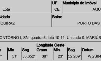 Imagem: Oportunidade Única em AQUIRAZ - CE Tipo