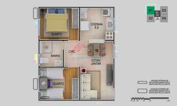 Imagem 5: Seu apartamento novo esta aqui - Condomínio Real Garden Camaragibe