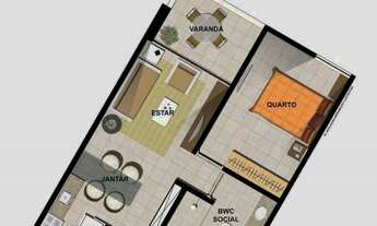 Imagem: Residencial Carneiro Beach Resort