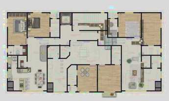 Imagem 6: ![CDATA[Apartamento com 3 suítes no Edifício Diamante em Bombinhas]]