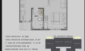 Imagem 4: ![CDATA[ABSOLUTO STUDIOS]]>, 1 dormitório na Rua Fortunato Tormena