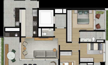 Imagem 4: Apartamento Com 3 Quartos - Moma Moema - Moema/SP