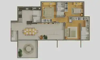 Imagem 5: Cobertura à venda no Terrace Santa Lúcia com 4 quartos e 414m²