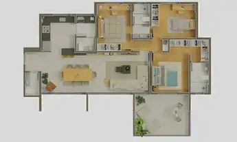 Imagem 1: Cobertura à venda no Terrace Santa Lúcia com 4 quartos e 414m²