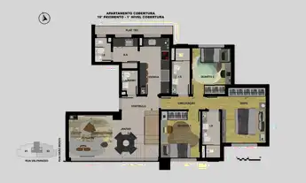 Imagem 7: Apartamento à venda, no S1ON by MIP, em Belo Horizonte, Sion, com 3 quartos, 91.39m²