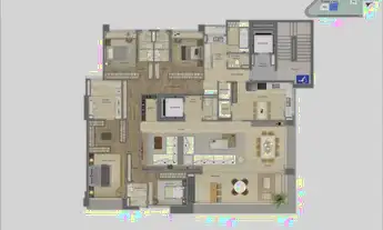 Imagem 5: Apartamento à venda, no Étoile Sud - T1 em Nova Lima, Jardim das Mangabeiras, com 4 quarto