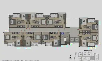 Imagem 4: Apartamento à venda, no Studios 150 em Belo Horizonte, Prado, com 1 quarto, 36.48m²