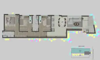 Imagem 2: Cobertura à venda, no Ofélia Freitas, em Belo Horizonte, Santo Antônio, com 3 quartos, 106