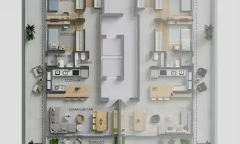 Imagem 6: Apartamento Garden à venda, no Brisa Savassi em Belo Horizonte, Savassi, com 2 quartos, 10