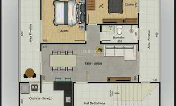 Imagem 3: APARTAMENTO à venda, 2 quartos, DINIZ - BARBACENA/MG