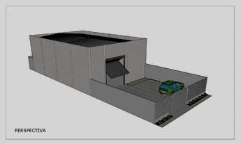 Imagem 6: Galpão comercial finalizando construção